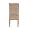 Bali & Pari Santiago Bohemian Grey Natural Kubu Rattan and Mango Wood Dining Chair 245-13709-ZORO - alternate 9